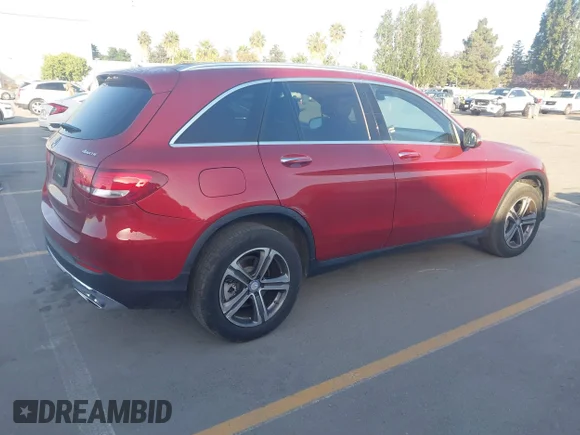 ✅ 2017 Mercedes-Benz GLC 300 • VIN: WDC0G4KB7HF158999 • Lot: 45121671. Listed on IAAI with 86,202 mi. Free auction sales archive from the USA and detailed vehicle history report at DreamBid. Image 4.