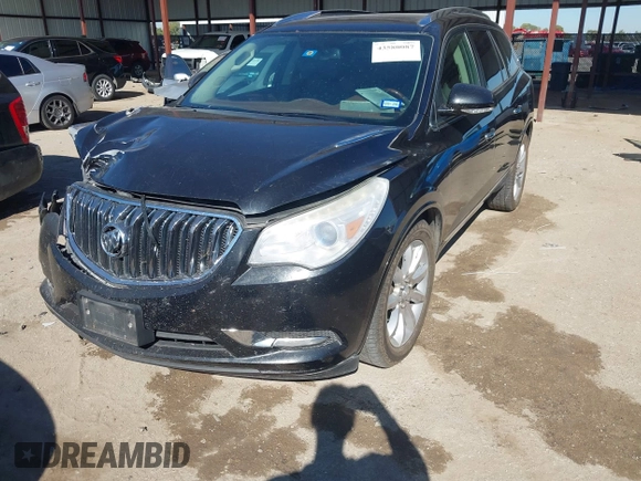 ✅ 2013 Buick Enclave Premium • VIN: 5GAKVDKD8DJ106750 • Lot: 43580087. Wystawiony na IAAI z przebiegiem 142 405 mil. Bezpłatny archiwum sprzedaży aukcyjnych z USA i szczegółowy raport historii pojazdu na DreamBid. Zdjęcie 2.