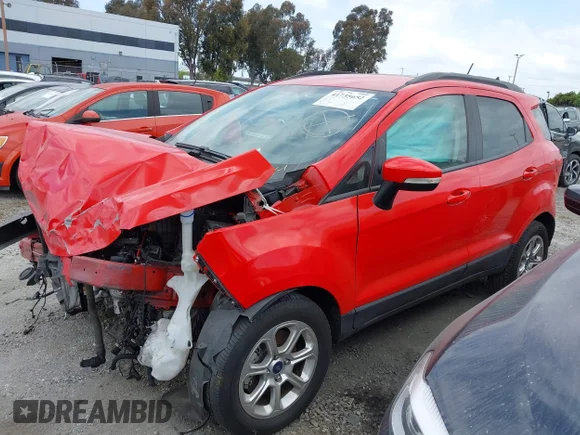 ✅ 2019 Ford EcoSport SE • VIN: MAJ3S2GE4KC291162 • Lot: 41735652. Wystawiony na IAAI z przebiegiem 29 497 mil. Bezpłatny archiwum sprzedaży aukcyjnych z USA i szczegółowy raport historii pojazdu na DreamBid. Zdjęcie 2.