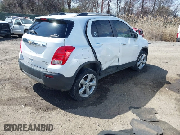 ✅ 2016 Chevrolet Trax LTZ • VIN: 3GNCJRSB7GL266990 • Lot: 44695464. Wystawiony na IAAI z przebiegiem 79 694 mil. Bezpłatny archiwum sprzedaży aukcyjnych z USA i szczegółowy raport historii pojazdu na DreamBid. Zdjęcie 4.