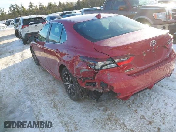 ✅ 2023 Toyota Camry SE • VIN: 4T1G11BK8PU079156 • Lot: 43801155. Wystawiony na IAAI z przebiegiem 25 568 mil. Bezpłatny archiwum sprzedaży aukcyjnych z USA i szczegółowy raport historii pojazdu na DreamBid. Zdjęcie 3.