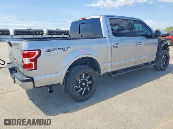 ✅ 2020 Ford F-150 XLT • VIN: 1FTEW1EP7LKF55164 • Lot: 51466596. Wystawiony na Copart z przebiegiem 47 912 mil. Bezpłatny archiwum sprzedaży aukcyjnych z USA i szczegółowy raport historii pojazdu na DreamBid. Zdjęcie 3.