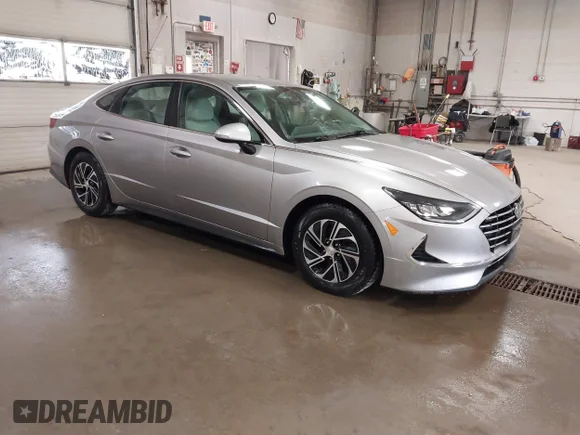 ✅ 2021 Hyundai Sonata Blue • VIN: KMHL24JJ9MA030907 • Лот: 45158988. Опубліковано раніше на IAAI з пробігом 87 429 миль. Безкоштовний доступ до архіву аукціонних продажів зі США та докладний звіт про історію автомобіля на DreamBid. Зображення 1.