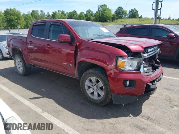 ✅ 2017 GMC Canyon 4WD SLE • VIN: 1GTG6CEN4H1183105 • Lot: 44879006. Listed on IAAI with 140,591 mi. Free auction sales archive from the USA and detailed vehicle history report at DreamBid. Image 1.