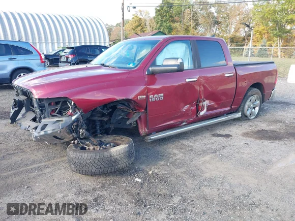 ✅ 2014 Ram 1500 SLT • VIN: 1C6RR7LT5ES182938 • Лот: 43418081. Опубліковано раніше на IAAI з пробігом 162 479 миль. Безкоштовний доступ до архіву аукціонних продажів зі США та докладний звіт про історію автомобіля на DreamBid. Зображення 2.