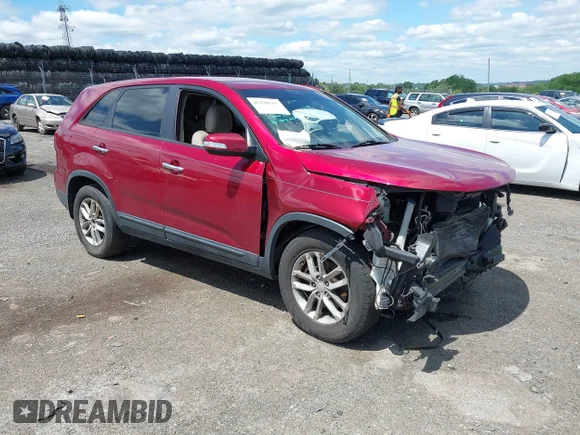 ✅ 2015 Kia Sorento LX • VIN: 5XYKT3A69FG589752 • Lot: 45320765. Listed on IAAI with 189,485 mi. Free auction sales archive from the USA and detailed vehicle history report at DreamBid. Image 1.