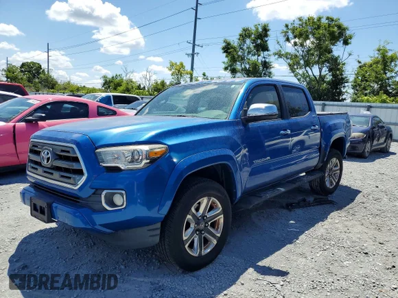 ✅ 2016 Toyota Tacoma Limited • VIN: 3TMEZ5CN5GM019876 • Лот: 50968276. Опубликован ранее на Copart с пробегом 77 032 миль. Бесплатный доступ к архиву аукционных продаж из США и подробный отчёт об истории автомобиля на DreamBid. Изображение 1.