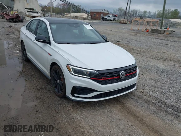 ✅ 2021 Volkswagen Jetta S • VIN: 3VW5T7BUXMM041967 • Lot: 42002210. Listed on IAAI with 31,497 mi. Free auction sales archive from the USA and detailed vehicle history report at DreamBid. Image 1.
