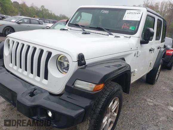 ✅ 2021 Jeep Wrangler Unlimited Freedom • VIN: 1C4HJXDN4MW637295 • Лот: 44933149. Опубліковано раніше на IAAI з пробігом 114 244 миль. Безкоштовний доступ до архіву аукціонних продажів зі США та докладний звіт про історію автомобіля на DreamBid. Зображення 2.