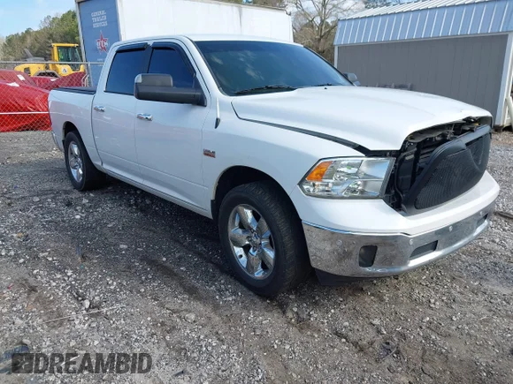 ✅ 2015 Ram 1500 Big Horn • VIN: 1C6RR6LT5FS604637 • Lot: 44551574. Listed on IAAI with 139,700 mi. Free auction sales archive from the USA and detailed vehicle history report at DreamBid. Image 1.