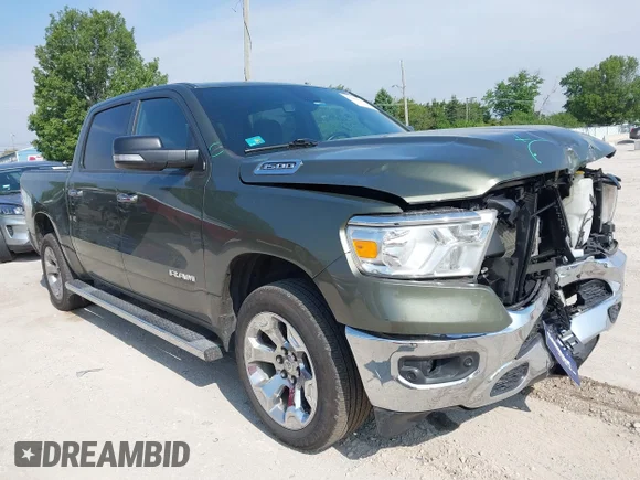 ✅ 2020 Ram 1500 Big Horn • VIN: 1C6RRFFG2LN283147 • Lot: 45180375. Wystawiony na IAAI z przebiegiem 74 882 mil. Bezpłatny archiwum sprzedaży aukcyjnych z USA i szczegółowy raport historii pojazdu na DreamBid. Zdjęcie 1.