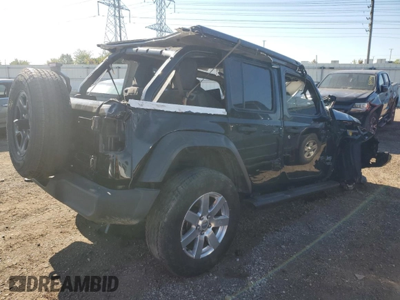 ✅ 2021 Jeep Wrangler Unlimited Sport S • VIN: 1C4HJXDN0MW579735 • Lot: 85862545. Wystawiony na Copart z przebiegiem Nie podano. Bezpłatny archiwum sprzedaży aukcyjnych z USA i szczegółowy raport historii pojazdu na DreamBid. Zdjęcie 3.