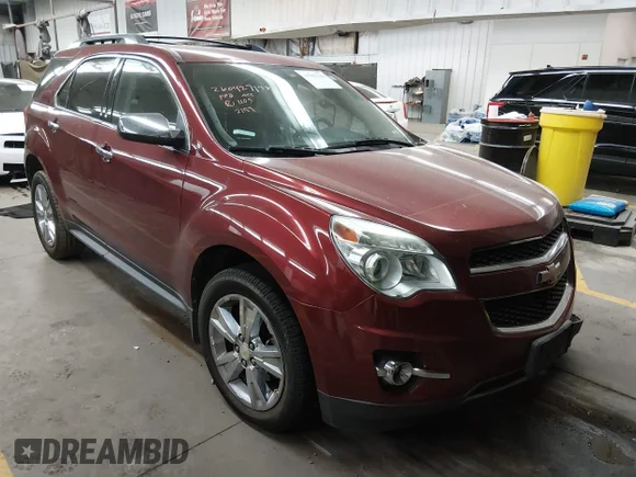 ✅ 2011 Chevrolet Equinox LTZ • VIN: 2CNFLGE58B6292159 • Lot: 45002186. Listed on IAAI with 124,314 mi. Free auction sales archive from the USA and detailed vehicle history report at DreamBid. Image 1.