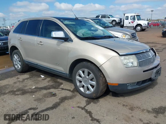 ✅ 2007 Lincoln MKX • VIN: 2LMDU88C17BJ03844 • Lot: 41818143. Listed on IAAI with 130,614 mi. Free auction sales archive from the USA and detailed vehicle history report at DreamBid. Image 1.