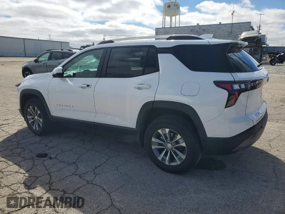✅ 2025 Chevrolet Equinox AWD LT • VIN: 3GNAXPEG9SL146862 • Lot: 47297306. Wystawiony na Copart z przebiegiem 8 761 mil. Bezpłatny archiwum sprzedaży aukcyjnych z USA i szczegółowy raport historii pojazdu na DreamBid. Zdjęcie 2.