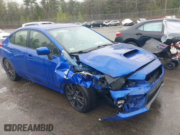 ✅ 2021 Subaru WRX Premium • VIN: JF1VA1C6XM9818786 • Lot: 42182203. Wystawiony na IAAI z przebiegiem 52 535 mil. Bezpłatny archiwum sprzedaży aukcyjnych z USA i szczegółowy raport historii pojazdu na DreamBid. Zdjęcie 1.