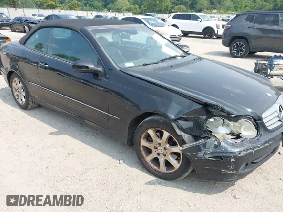 ✅ 2004 Mercedes-Benz CLK 320 • VIN: WDBTK65G34T012775 • Lot: 42938084. Listed on IAAI with 149,111 mi. Free auction sales archive from the USA and detailed vehicle history report at DreamBid. Image 1.