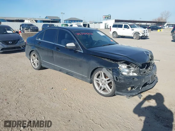 ✅ 2009 Mercedes-Benz C 350 Sport • VIN: WDDGF56X89R055244 • Lot: 44349818. Listed on IAAI with 232,587 mi. Free auction sales archive from the USA and detailed vehicle history report at DreamBid. Image 1.