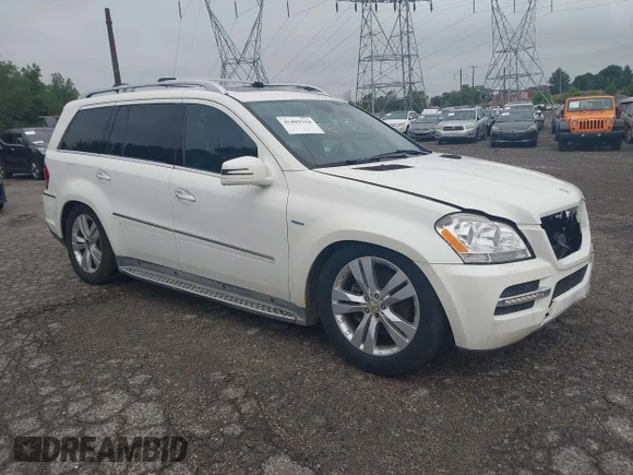 ✅ 2011 Mercedes-Benz GL 350 • VIN: 4JGBF2FE2BA700018 • Лот: 45409594. Опубліковано раніше на IAAI з пробігом 142 050 миль. Безкоштовний доступ до архіву аукціонних продажів зі США та докладний звіт про історію автомобіля на DreamBid. Зображення 1.