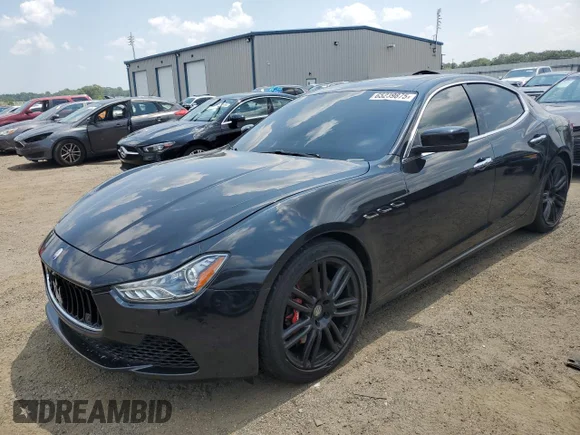 ✅ 2016 Maserati Ghibli S • VIN: ZAM57RSA6G1189653 • Lot: 65239875. Wystawiony na Copart z przebiegiem 97 966 mil. Bezpłatny archiwum sprzedaży aukcyjnych z USA i szczegółowy raport historii pojazdu na DreamBid. Zdjęcie 1.