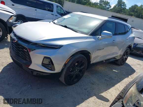 ✅ 2021 Chevrolet Blazer RS • VIN: 3GNKBERS3MS531879 • Lot: 43106297. Wystawiony na IAAI z przebiegiem 62 419 mil. Bezpłatny archiwum sprzedaży aukcyjnych z USA i szczegółowy raport historii pojazdu na DreamBid. Zdjęcie 2.
