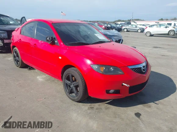 ✅ 2007 Mazda 3 i Touring • VIN: JM1BK32G671746696 • Lot: 44312428. Listed on IAAI with 202,808 mi. Free auction sales archive from the USA and detailed vehicle history report at DreamBid. Image 1.