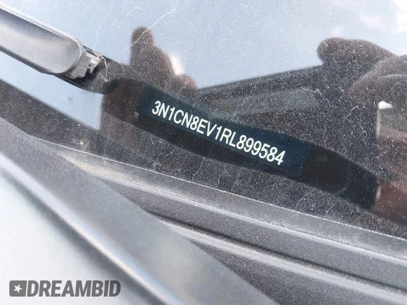 ✅ 2024 Nissan Versa SV • VIN: 3N1CN8EV1RL899584 • Lot: 44503946. Wystawiony na IAAI z przebiegiem 39 797 mil. Bezpłatny archiwum sprzedaży aukcyjnych z USA i szczegółowy raport historii pojazdu na DreamBid. Zdjęcie 9.