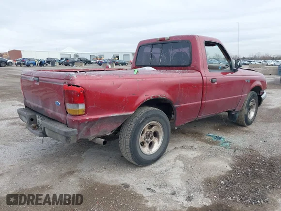 ✅ 1997 Ford Ranger XLT • VIN: 1FTCR10A3VTA88758 • Lot: 41420023. Listed on IAAI with 357,154 mi. Free auction sales archive from the USA and detailed vehicle history report at DreamBid. Image 4.