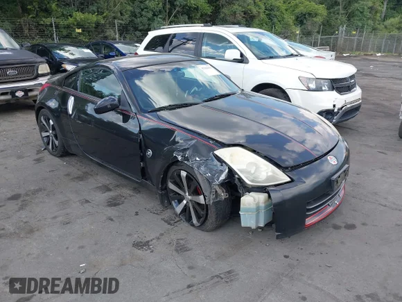 ✅ 2006 Nissan 350Z Touring • VIN: JN1AZ34D96M330362 • Лот: 45361619. Опубліковано раніше на IAAI з пробігом 203 498 миль. Безкоштовний доступ до архіву аукціонних продажів зі США та докладний звіт про історію автомобіля на DreamBid. Зображення 1.