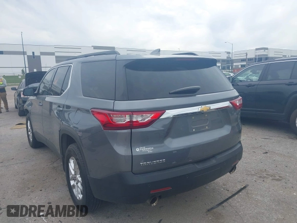 ✅ 2019 Chevrolet Traverse LT Cloth • VIN: 1GNERGKW9KJ251514 • Lot: 44905918. Wystawiony na IAAI z przebiegiem 107 602 mil. Bezpłatny archiwum sprzedaży aukcyjnych z USA i szczegółowy raport historii pojazdu na DreamBid. Zdjęcie 3.