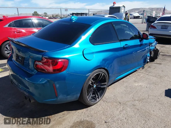 ✅ 2017 BMW M2 • VIN: WBS1H9C58HV786498 • Лот: 44506054. Опубліковано раніше на IAAI з пробігом 80 401 миль. Безкоштовний доступ до архіву аукціонних продажів зі США та докладний звіт про історію автомобіля на DreamBid. Зображення 4.
