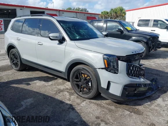 ✅ 2025 Kia Telluride SX-Prestige X-Line • VIN: 5XYP5DGC1SG687722 • Lot: 44543236. Wystawiony na IAAI z przebiegiem 6 013 mil. Bezpłatny archiwum sprzedaży aukcyjnych z USA i szczegółowy raport historii pojazdu na DreamBid. Zdjęcie 1.