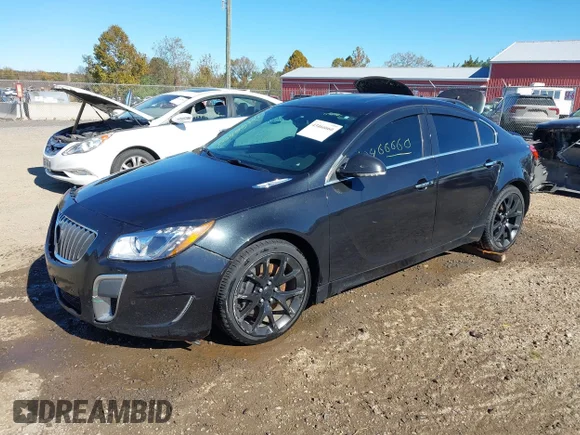 ✅ 2012 Buick Regal GS • VIN: 2G4GV5GV4C9137253 • Лот: 43466660. Опубликован ранее на IAAI с пробегом 152 507 миль. Бесплатный доступ к архиву аукционных продаж из США и подробный отчёт об истории автомобиля на DreamBid. Изображение 2.