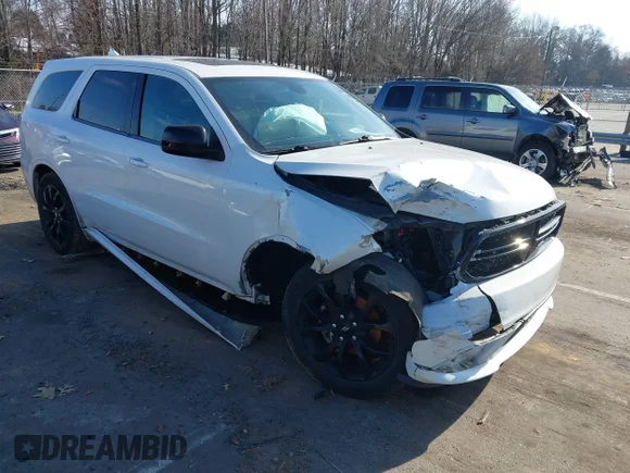 ✅ 2019 Dodge Durango SXT • VIN: 1C4RDHAG2KC598745 • Lot: 44087298. Listed on IAAI with 136,617 mi. Free auction sales archive from the USA and detailed vehicle history report at DreamBid. Image 1.