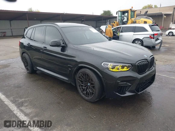 ✅ 2020 BMW X3 M • VIN: 5YMTS0C06L9B47338 • Lot: 43775754. Listed on IAAI with 68,063 mi. Free auction sales archive from the USA and detailed vehicle history report at DreamBid. Image 1.