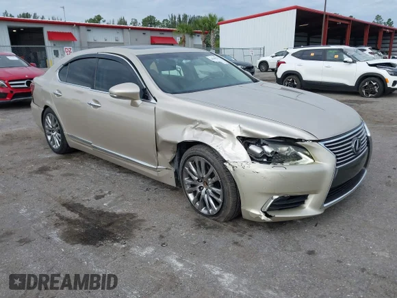 ✅ 2013 Lexus LS 460 • VIN: JTHBL5EF8D5121957 • Лот: 44948174. Опубліковано раніше на IAAI з пробігом 109 099 миль. Безкоштовний доступ до архіву аукціонних продажів зі США та докладний звіт про історію автомобіля на DreamBid. Зображення 1.
