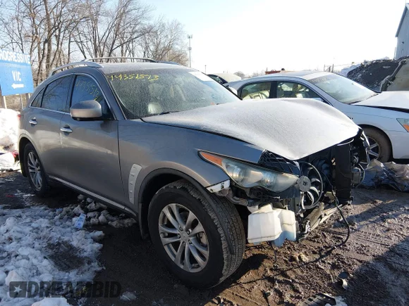✅ 2009 Infiniti FX • VIN: JNRAS18W29M151487 • Лот: 44351513. Опубліковано раніше на IAAI з пробігом 113 280 миль. Безкоштовний доступ до архіву аукціонних продажів зі США та докладний звіт про історію автомобіля на DreamBid. Зображення 1.