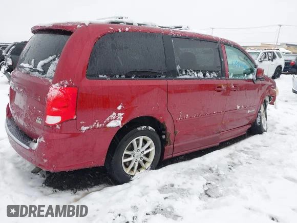 ✅ 2014 Dodge Grand Caravan SXT • VIN: 2C4RDGCG3ER213745 • Лот: 43850526. Опубликован ранее на IAAI с пробегом 172 900 миль. Бесплатный доступ к архиву аукционных продаж из США и подробный отчёт об истории автомобиля на DreamBid. Изображение 4.