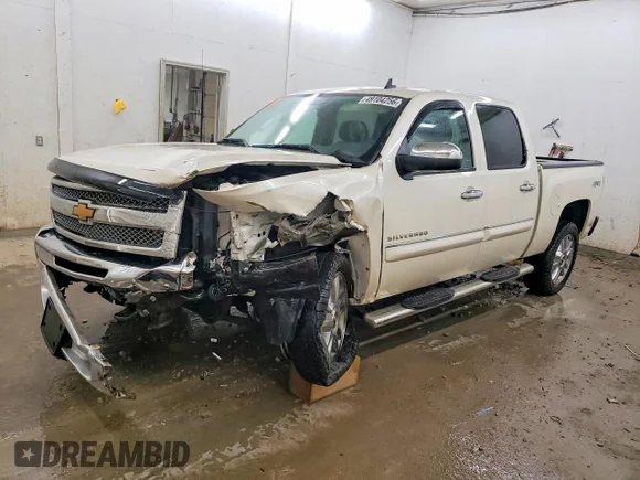 ✅ 2013 Chevrolet Silverado 1500 LT • VIN: 3GCPKSE73DG339041 • Lot: 49104256. Listed on Copart with 273,411 mi. Free auction sales archive from the USA and detailed vehicle history report at DreamBid. Image 1.