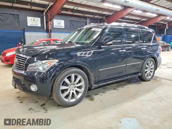 ✅ 2011 Infiniti QX56 7-passenger • VIN: JN8AZ2NE6B9005698 • Lot: 48603406. Wystawiony na Copart z przebiegiem 151 032 mil. Bezpłatny archiwum sprzedaży aukcyjnych z USA i szczegółowy raport historii pojazdu na DreamBid. Zdjęcie 1.