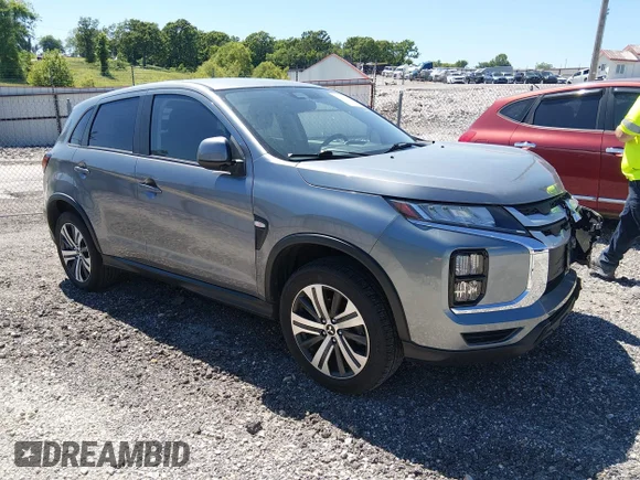 ✅ 2022 Mitsubishi Outlander ES • VIN: JA4ARUAUXNU024545 • Lot: 44720063. Wystawiony na IAAI z przebiegiem 47 396 mil. Bezpłatny archiwum sprzedaży aukcyjnych z USA i szczegółowy raport historii pojazdu na DreamBid. Zdjęcie 1.