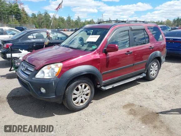 ✅ 2005 Honda CR-V EX • VIN: JHLRD77835C031882 • Lot: 45085842. Listed on IAAI with 215,525 mi. Free auction sales archive from the USA and detailed vehicle history report at DreamBid. Image 2.