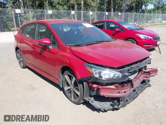 ✅ 2018 Subaru Impreza Special Sports • VIN: 4S3GTAK67J1720968 • Lot: 42757127. Wystawiony na IAAI z przebiegiem 55 749 mil. Bezpłatny archiwum sprzedaży aukcyjnych z USA i szczegółowy raport historii pojazdu na DreamBid. Zdjęcie 1.
