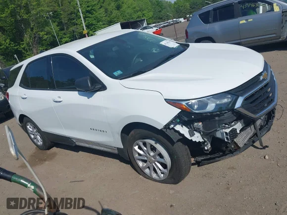 ✅ 2019 Chevrolet Equinox LS • VIN: 3GNAXHEV5KS664459 • Lot: 45149545. Wystawiony na IAAI z przebiegiem 93 049 mil. Bezpłatny archiwum sprzedaży aukcyjnych z USA i szczegółowy raport historii pojazdu na DreamBid. Zdjęcie 1.