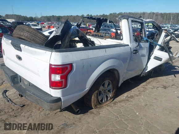 ✅ 2018 Ford F-150 XL • VIN: 1FTEW1CB2JKD23754 • Lot: 41300089. Wystawiony na IAAI z przebiegiem Nie podano. Bezpłatny archiwum sprzedaży aukcyjnych z USA i szczegółowy raport historii pojazdu na DreamBid. Zdjęcie 4.