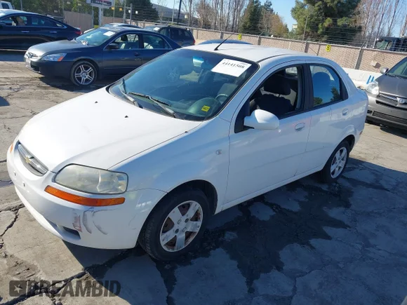 ✅ 2006 Chevrolet Aveo LS • VIN: KL1TD56606B515756 • Lot: 44141508. Wystawiony na IAAI z przebiegiem 164 073 mil. Bezpłatny archiwum sprzedaży aukcyjnych z USA i szczegółowy raport historii pojazdu na DreamBid. Zdjęcie 2.