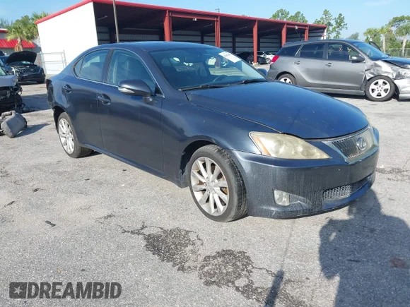 ✅ 2010 Lexus IS 250 • VIN: JTHCF5C29A5038738 • Lot: 45442298. Listed on IAAI with Not provided. Free auction sales archive from the USA and detailed vehicle history report at DreamBid. Image 1.
