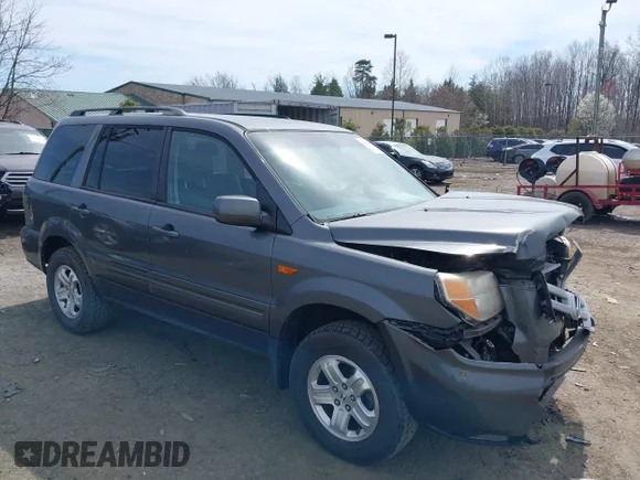 ✅ 2008 Honda Pilot VP • VIN: 5FNYF28298B021445 • Lot: 44668479. Listed on IAAI with 273,590 mi. Free auction sales archive from the USA and detailed vehicle history report at DreamBid. Image 1.
