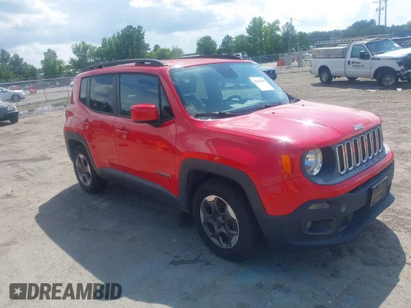 ✅ 2015 Jeep Renegade Latitude • VIN: ZACCJABH9FPB83887 • Lot: 45628420. Wystawiony na IAAI z przebiegiem 168 600 mil. Bezpłatny archiwum sprzedaży aukcyjnych z USA i szczegółowy raport historii pojazdu na DreamBid. Zdjęcie 1.