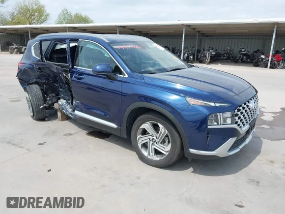 ✅ 2021 Hyundai Santa Fe SEL • VIN: 5NMS24AJ7MH360342 • Lot: 44759621. Listed on IAAI with 37,158 mi. Free auction sales archive from the USA and detailed vehicle history report at DreamBid. Image 1.